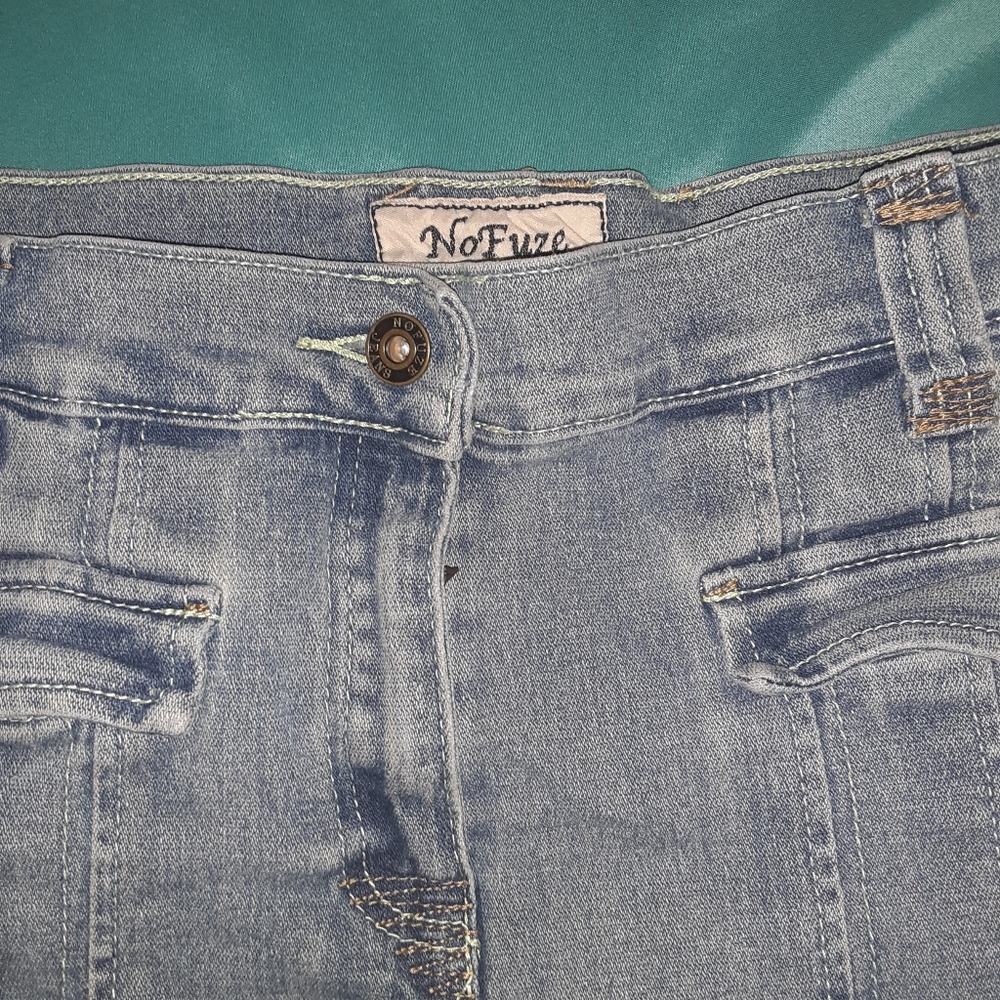 NO FUZZ DEMIN LEGEND  PLEATED SKIRT - Picture 2 of 10